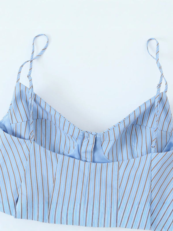 Fashionable Spaghetti Strap Top-[Adult]-[Female]-2022 Online Blue Zone Planet