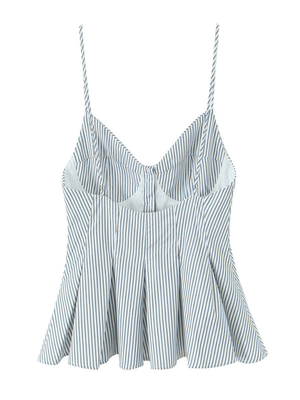 Fashionable Spaghetti Strap Top-[Adult]-[Female]-2022 Online Blue Zone Planet