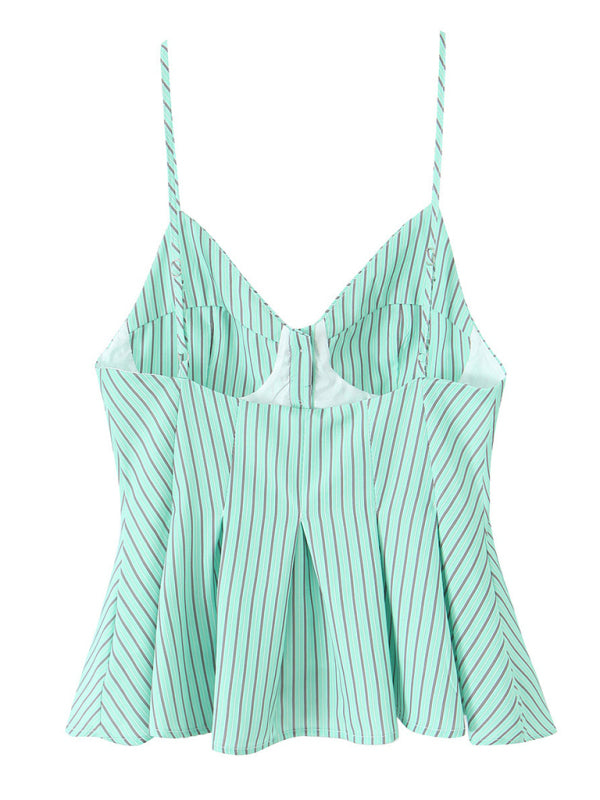 Fashionable Spaghetti Strap Top-[Adult]-[Female]-2022 Online Blue Zone Planet