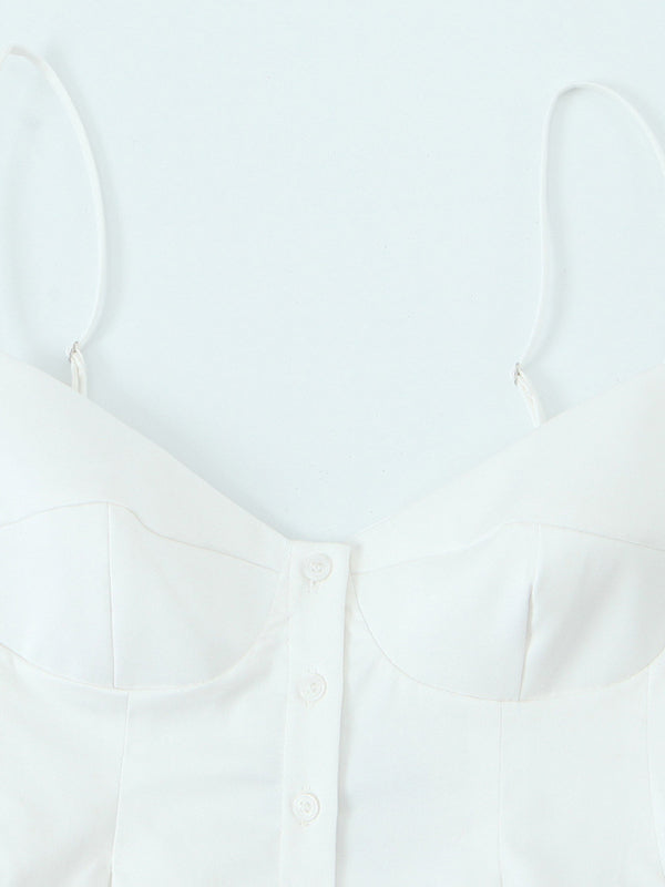 Fashionable Spaghetti Strap Top-[Adult]-[Female]-2022 Online Blue Zone Planet
