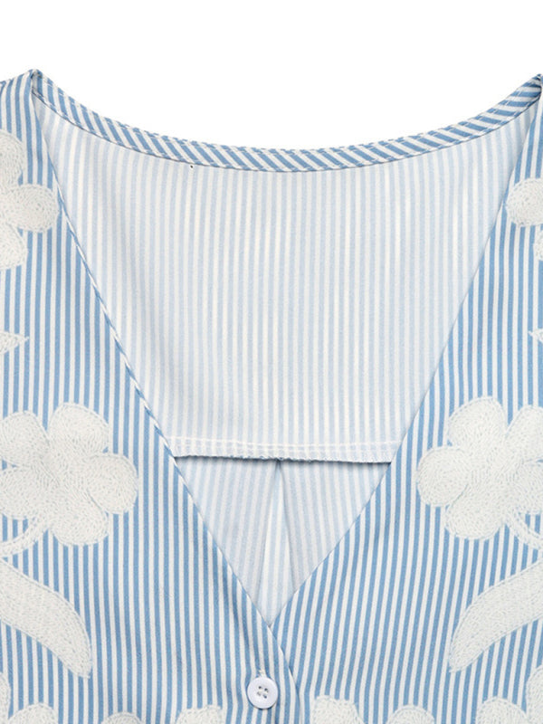 New V-Neck Shirt-[Adult]-[Female]-2022 Online Blue Zone Planet