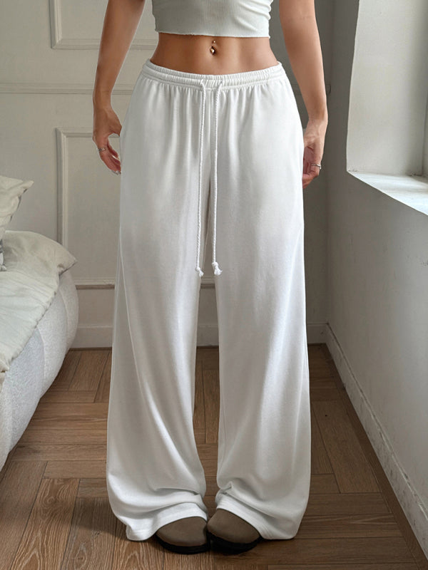 Casual strappy wide-leg pants-[Adult]-[Female]-2022 Online Blue Zone Planet