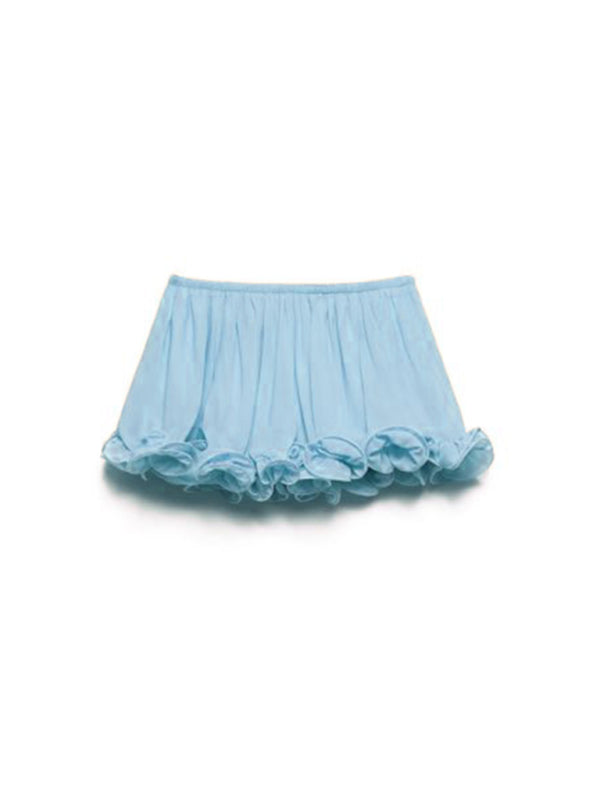 New style ruffle sleeveless skirt set-[Adult]-[Female]-2022 Online Blue Zone Planet