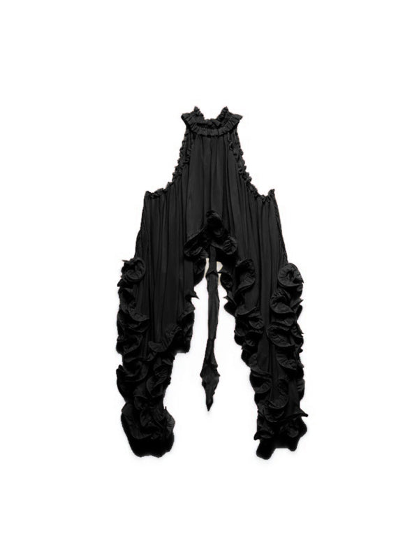 New style ruffle sleeveless skirt set-[Adult]-[Female]-2022 Online Blue Zone Planet