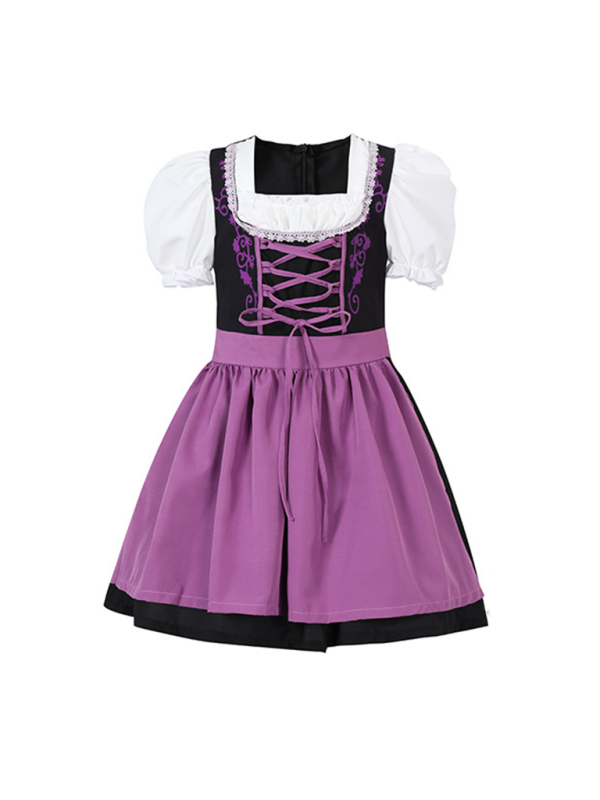 Halloween costumes cute children's beer festival skirts multi-color campus activities girls costumes-[Adult]-[Female]-2022 Online Blue Zone Planet