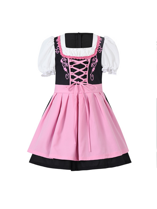 Halloween costumes cute children's beer festival skirts multi-color campus activities girls costumes-[Adult]-[Female]-Pink-XS-2022 Online Blue Zone Planet