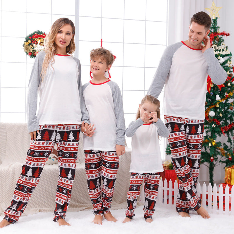 Blue Zone Planet | Home clothes Christmas home clothes parent-child suit plaid patchwork print home clothes-[Adult]-[Female]-Pattern3-S-2022 Online Blue Zone Planet