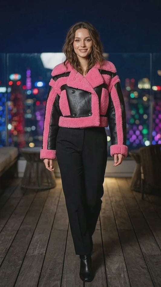 Dream Architect Explosive Street Big Lapel Motorcycle Jacket