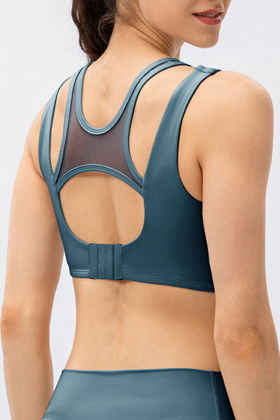 Cutout Wide Strap Active Tank-TOPS / DRESSES-[Adult]-[Female]-2022 Online Blue Zone Planet