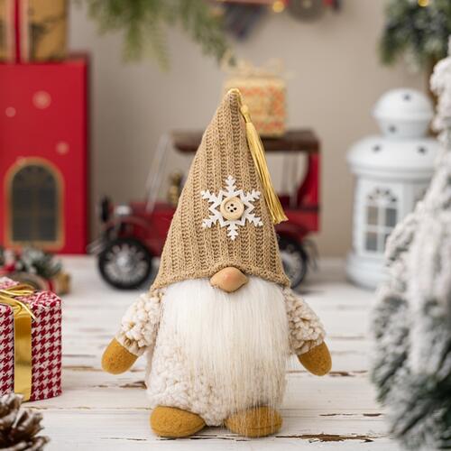 Christmas Pointed Hat Faceless Doll Ornament BLUE ZONE PLANET