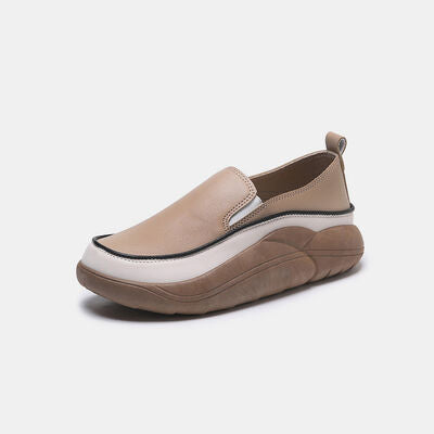 Blue Zone Planet |  Chunky Slip On Shoes BLUE ZONE PLANET