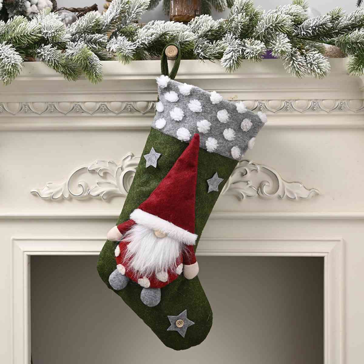 Christmas Stocking Hanging Widget BLUE ZONE PLANET