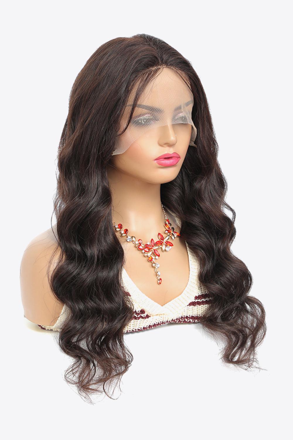 20" 13*4" Lace Front Wave Human Wigs in Natural color 150% Density BLUE ZONE PLANET