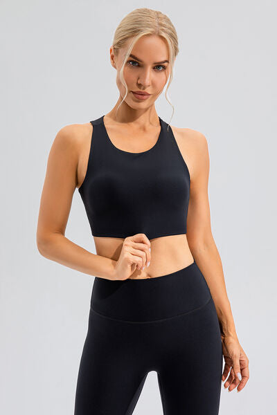 Round Neck Active Tank Trendsi