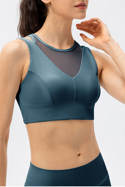 Cutout Wide Strap Active Tank-TOPS / DRESSES-[Adult]-[Female]-2022 Online Blue Zone Planet