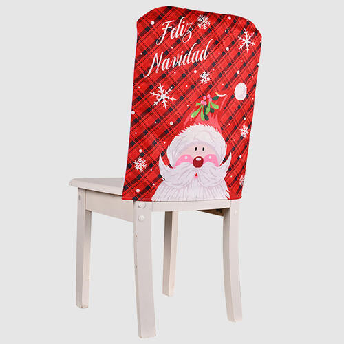 Christmas Chair Cover BLUE ZONE PLANET