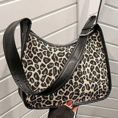 PU Leather Adjustable Strap Shoulder Bag Trendsi