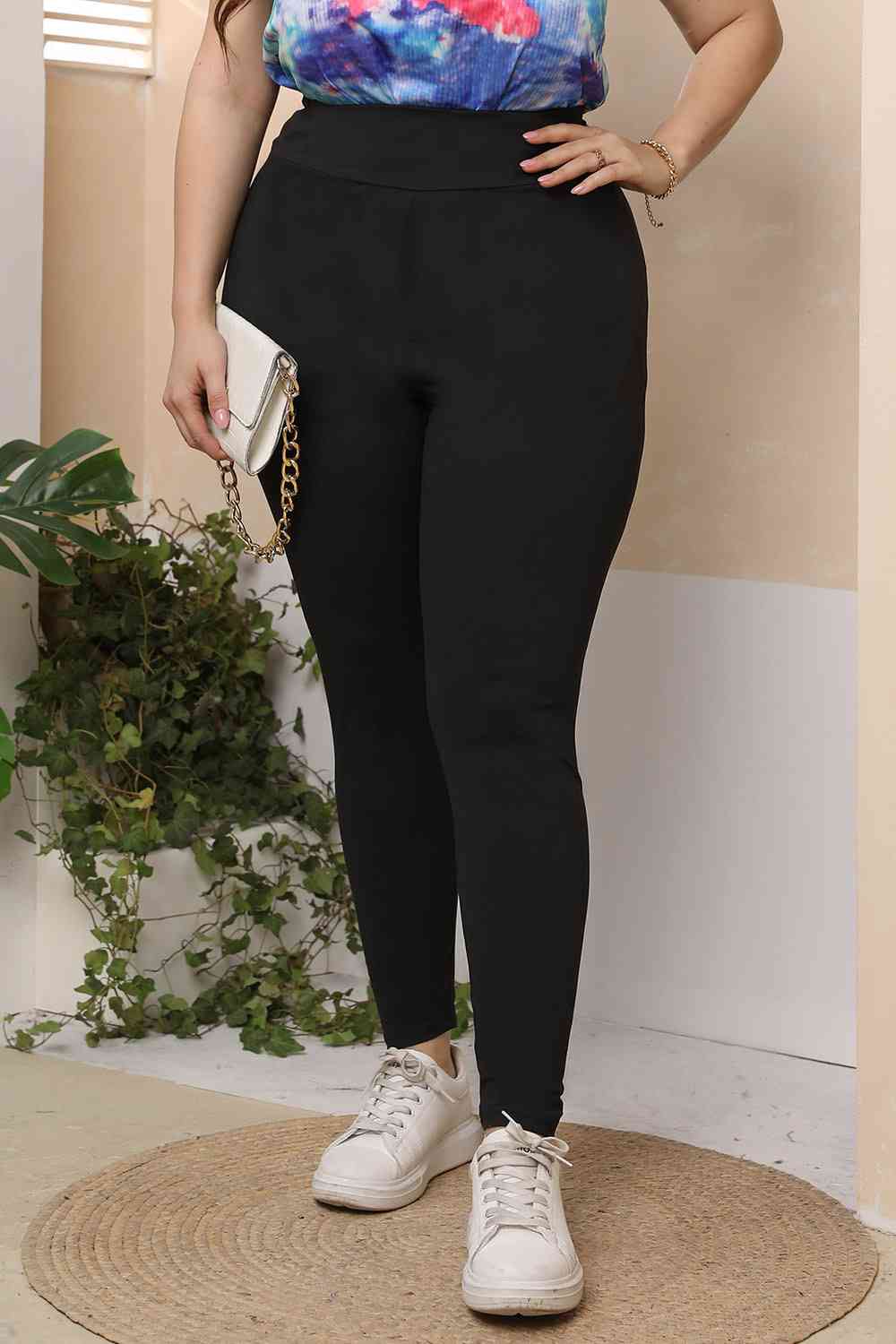 Plus Size Skinny Pants BLUE ZONE PLANET