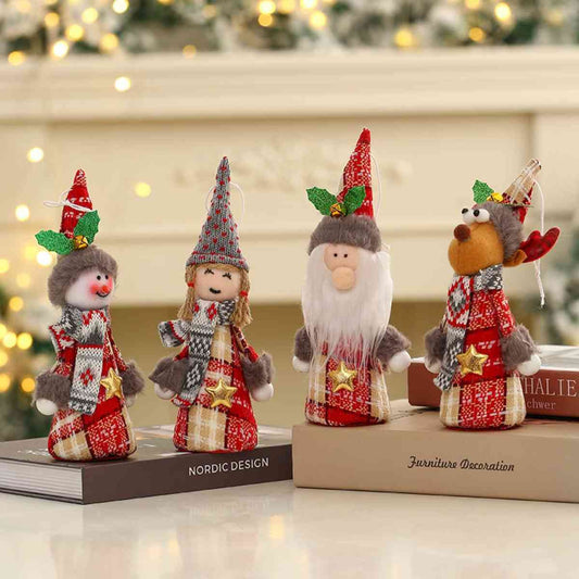 Assorted 2-Piece Christmas Gnome Hanging Widgets BLUE ZONE PLANET