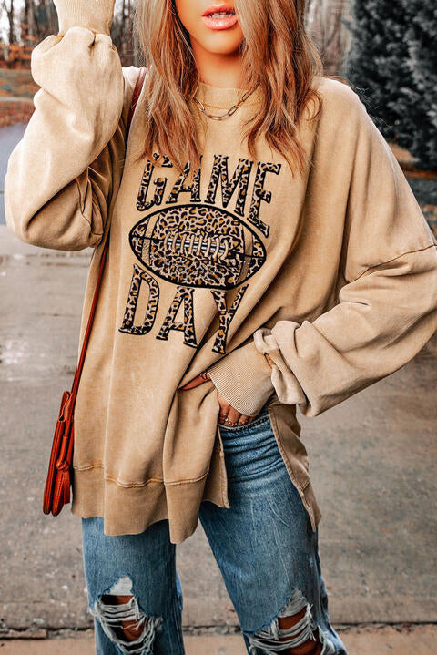 GAME DAY Graphic Sweatshirt BLUE ZONE PLANET