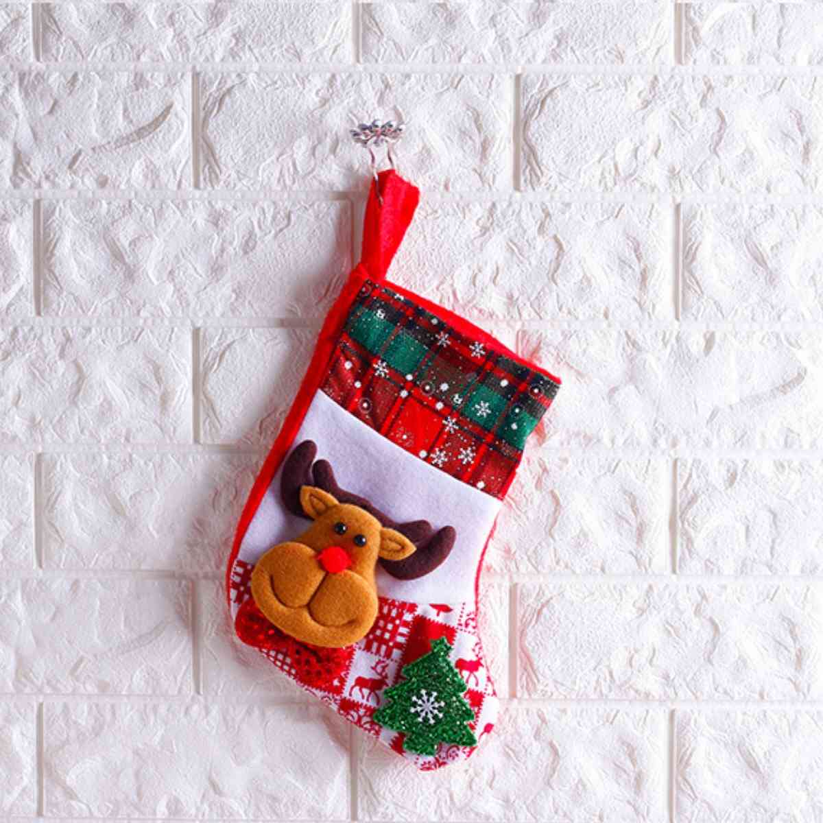 Christmas Stocking Hanging Widget BLUE ZONE PLANET