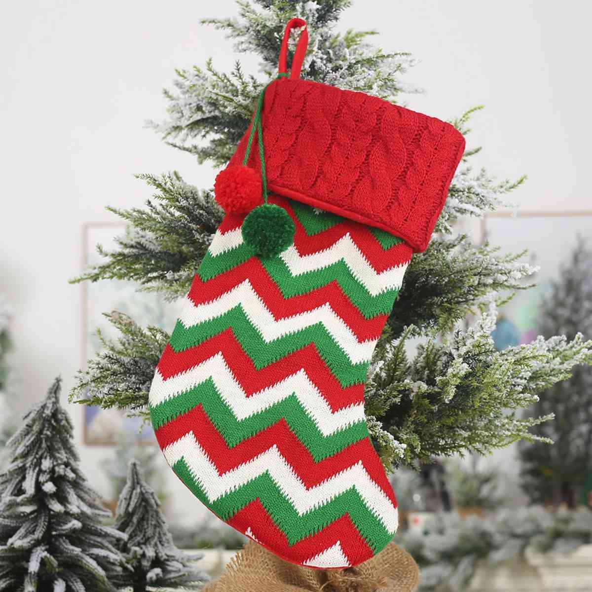 Christmas Stocking Hanging Widget BLUE ZONE PLANET