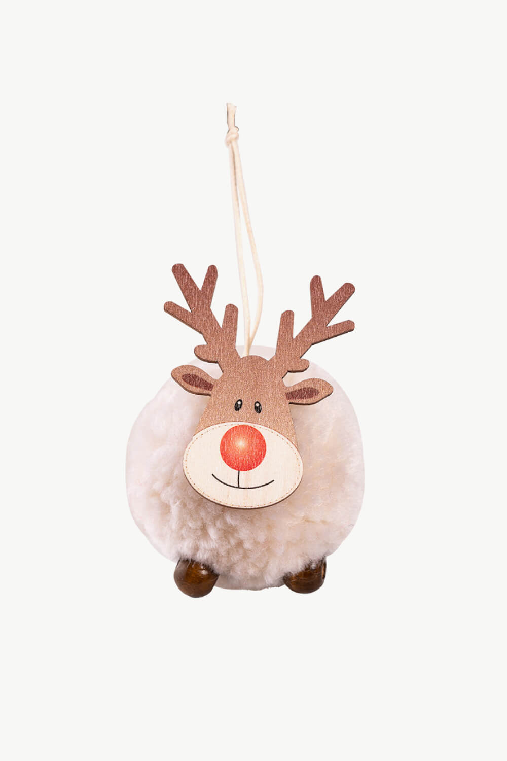 4-Pack Christmas Sherpa Reindeer Hanging Widgets-TOPS / DRESSES-[Adult]-[Female]-Red/Brown/White/Gray-One Size/4 Pack-2022 Online Blue Zone Planet