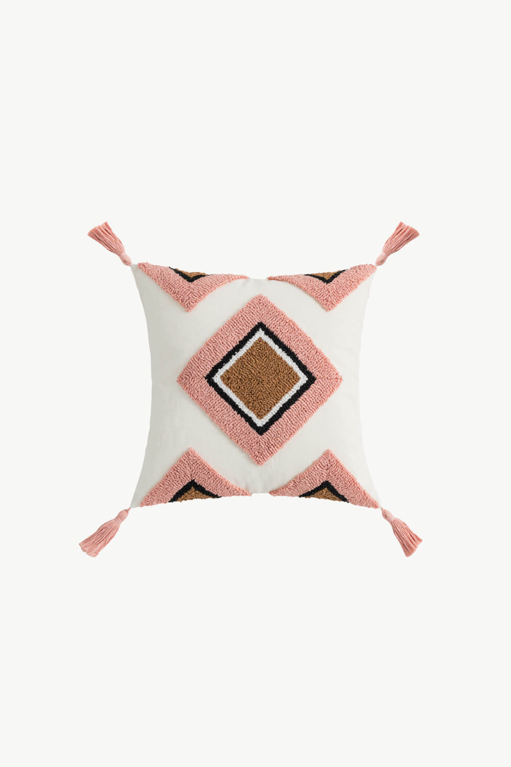 4 Picks Geometric Graphic Tassel Pillow Cover BLUE ZONE PLANET