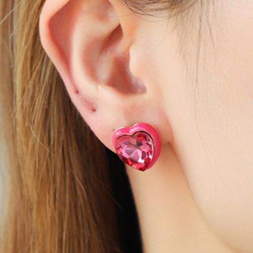 3-Piece Heart, Butterfly Shape Earrings BLUE ZONE PLANET