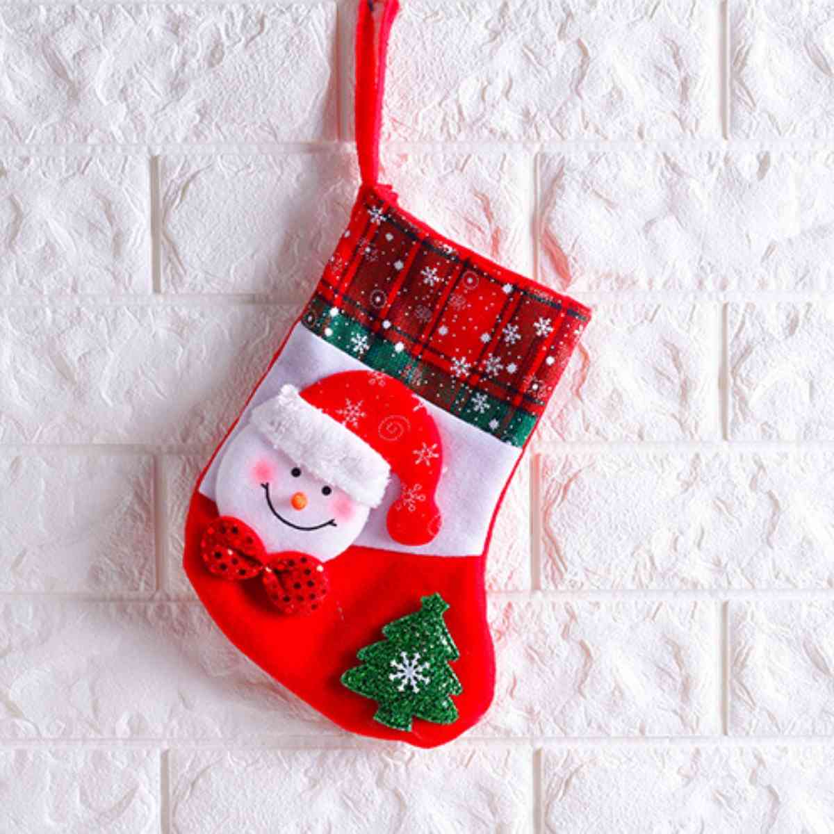 Christmas Stocking Hanging Widget BLUE ZONE PLANET