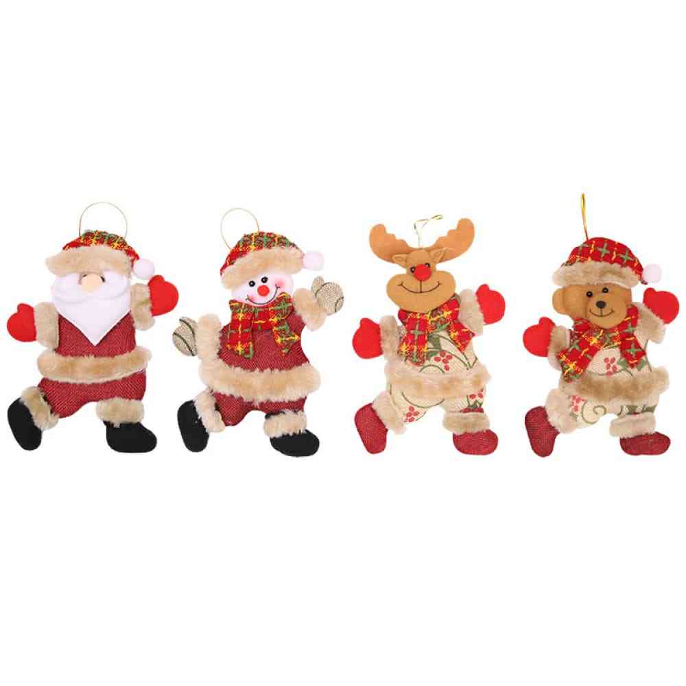 4-Piece Christmas Hanging Widgets BLUE ZONE PLANET