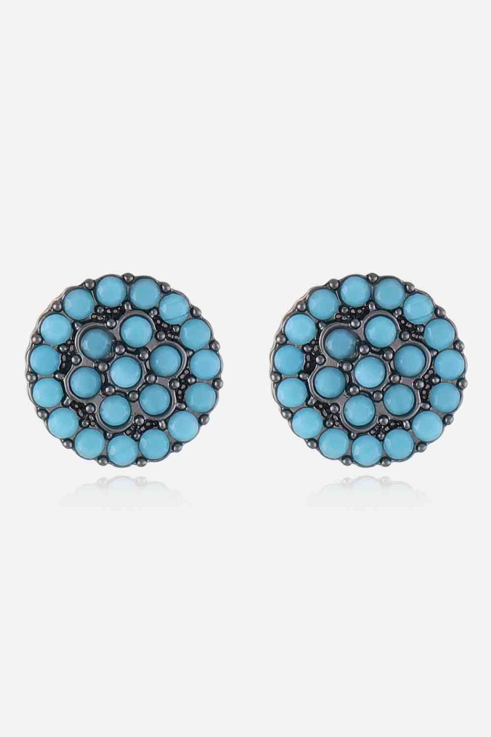 Turquoise Stud Earrings BLUE ZONE PLANET