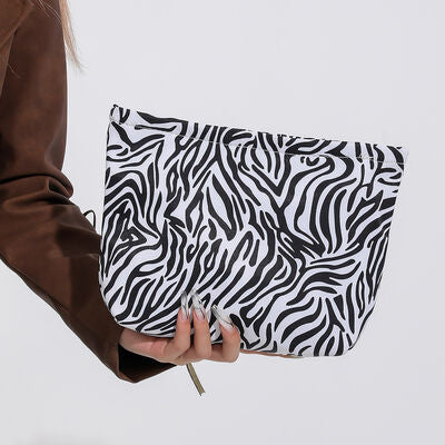 Nylon Clutch with Zipper Trendsi