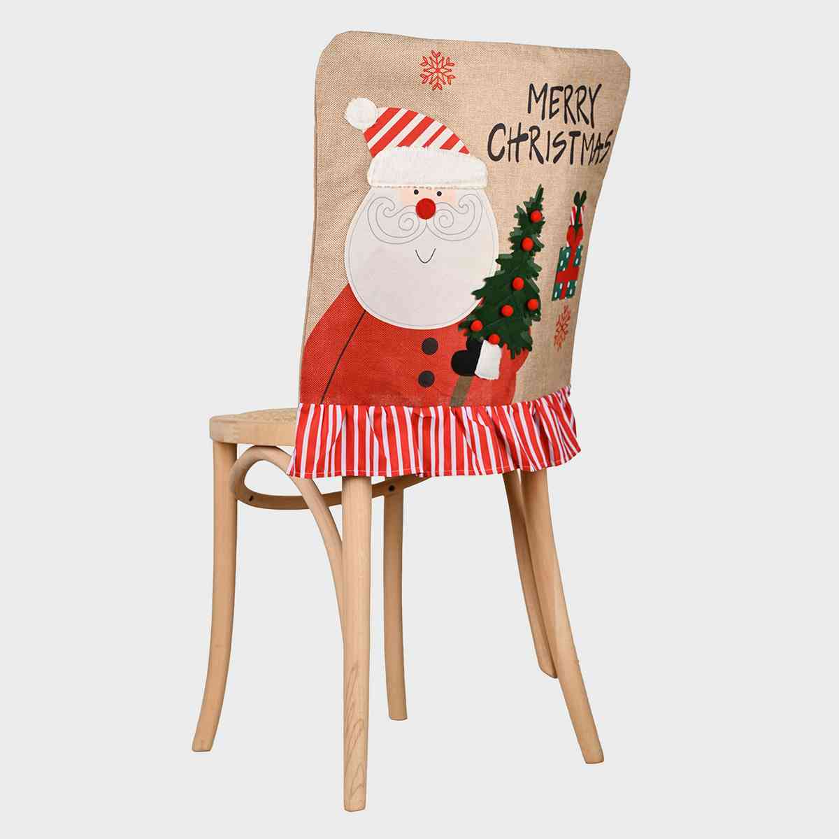 MERRY CHRISTMAS Chair Cover BLUE ZONE PLANET