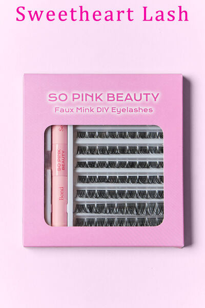 SO PINK BEAUTY Faux Mink Eyelashes Cluster Multipack Trendsi