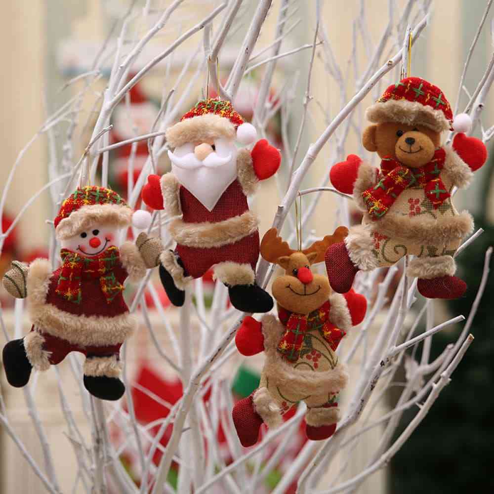 4-Piece Christmas Hanging Widgets BLUE ZONE PLANET