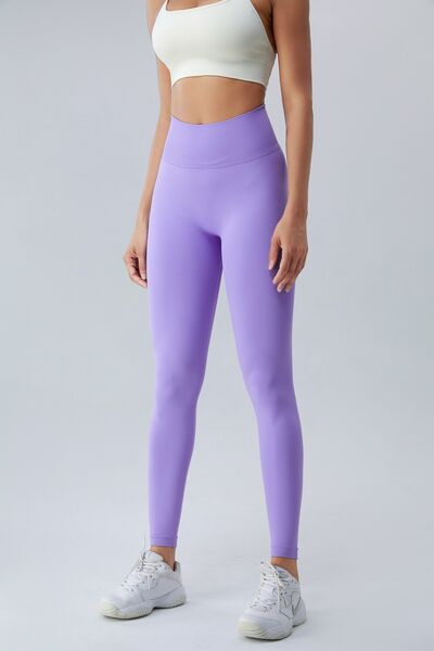 Ruched High Waist Active Leggings-BOTTOM SIZES SMALL MEDIUM LARGE-[Adult]-[Female]-2022 Online Blue Zone Planet