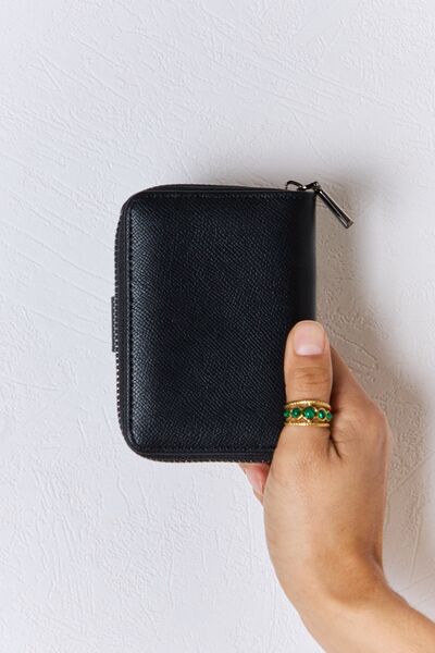 David Jones PU Leather Mini Wallet BLUE ZONE PLANET
