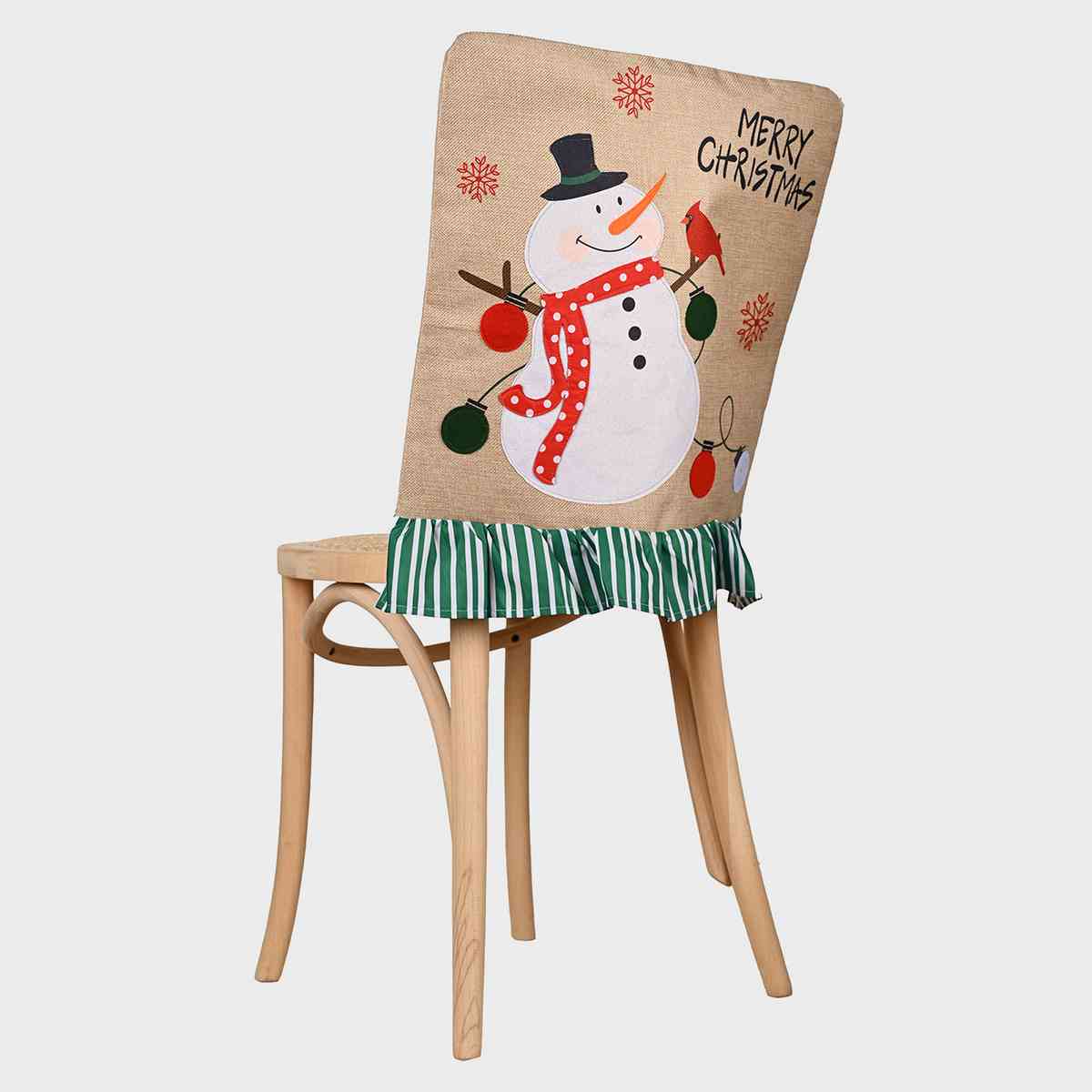 MERRY CHRISTMAS Chair Cover BLUE ZONE PLANET