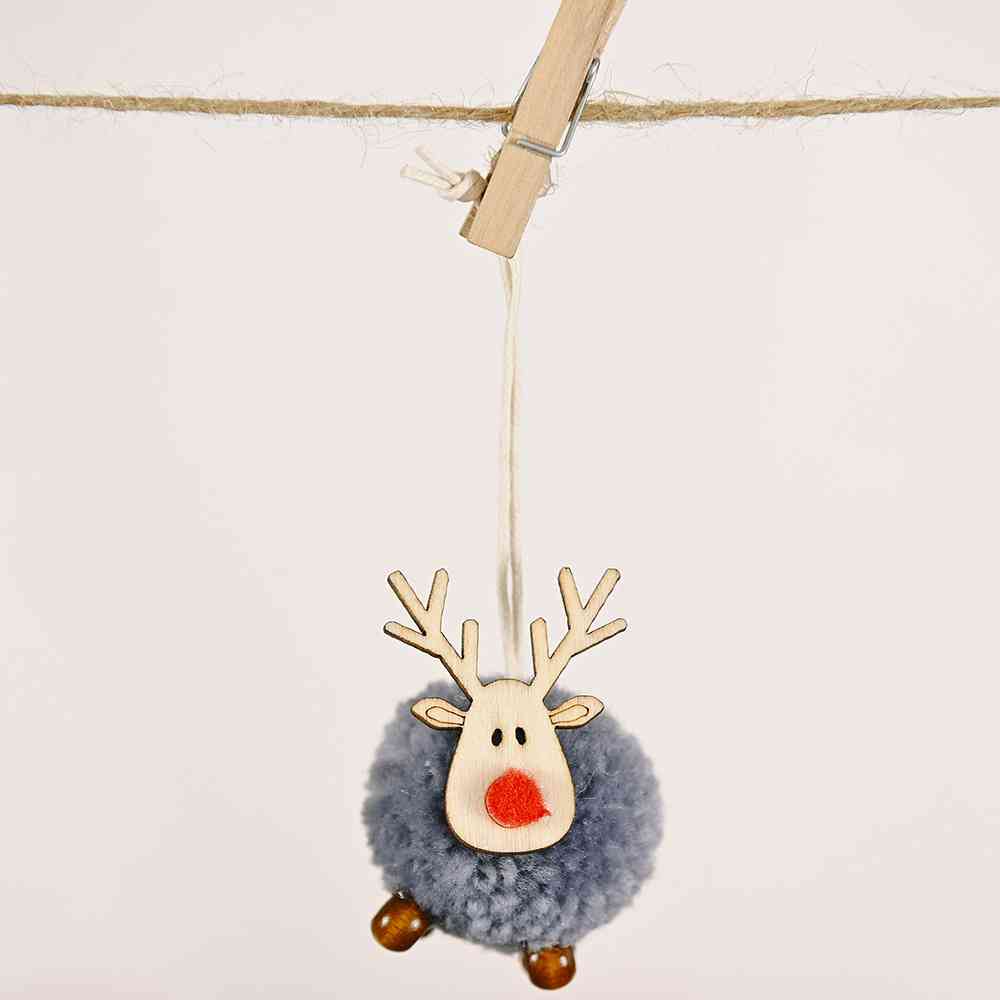 4-Piece Reindeer Hanging Widgets BLUE ZONE PLANET