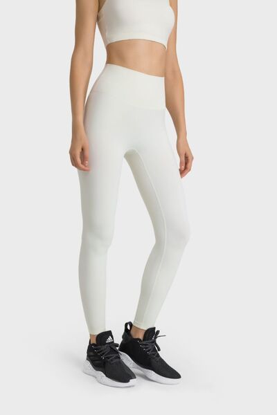 High Waist Active Pants-BOTTOM SIZES SMALL MEDIUM LARGE-[Adult]-[Female]-2022 Online Blue Zone Planet