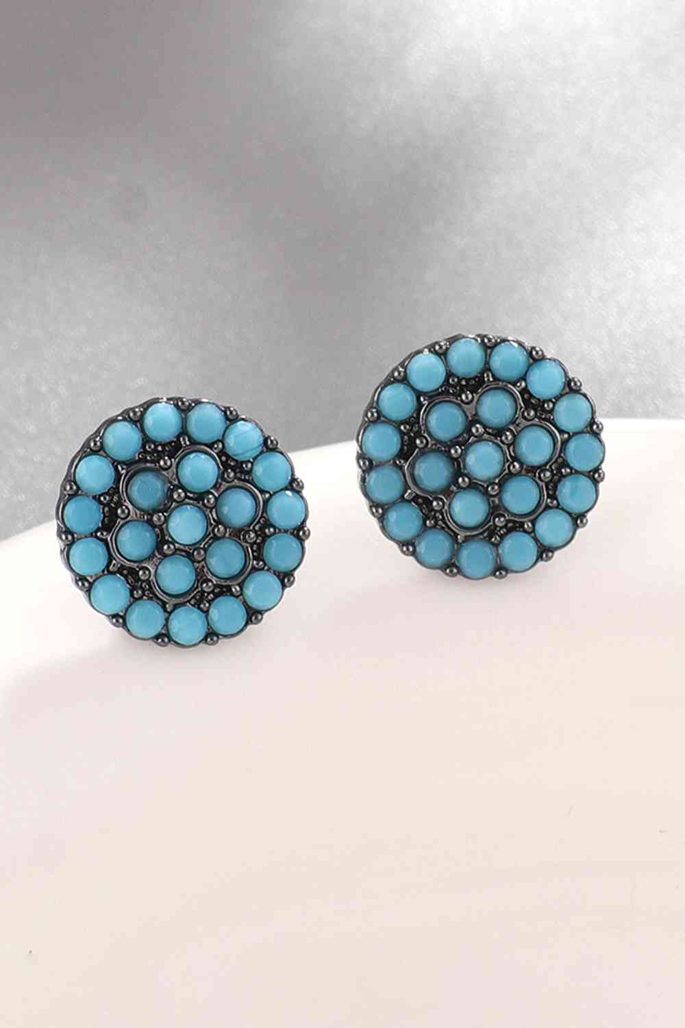 Turquoise Stud Earrings BLUE ZONE PLANET