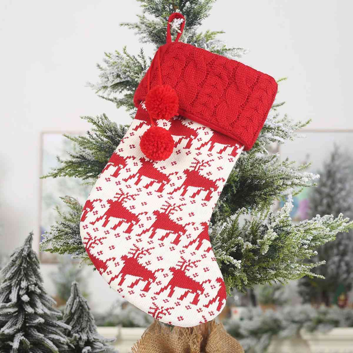 Christmas Stocking Hanging Widget BLUE ZONE PLANET