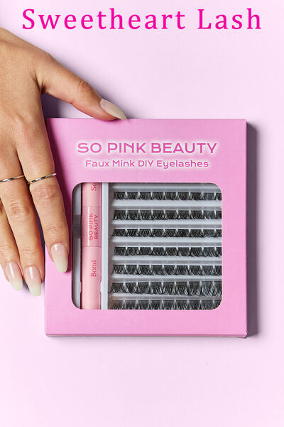 SO PINK BEAUTY Faux Mink Eyelashes Cluster Multipack Trendsi