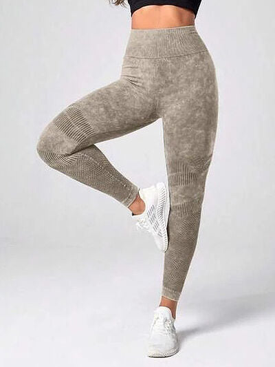 High Waist Active Pants BLUE ZONE PLANET