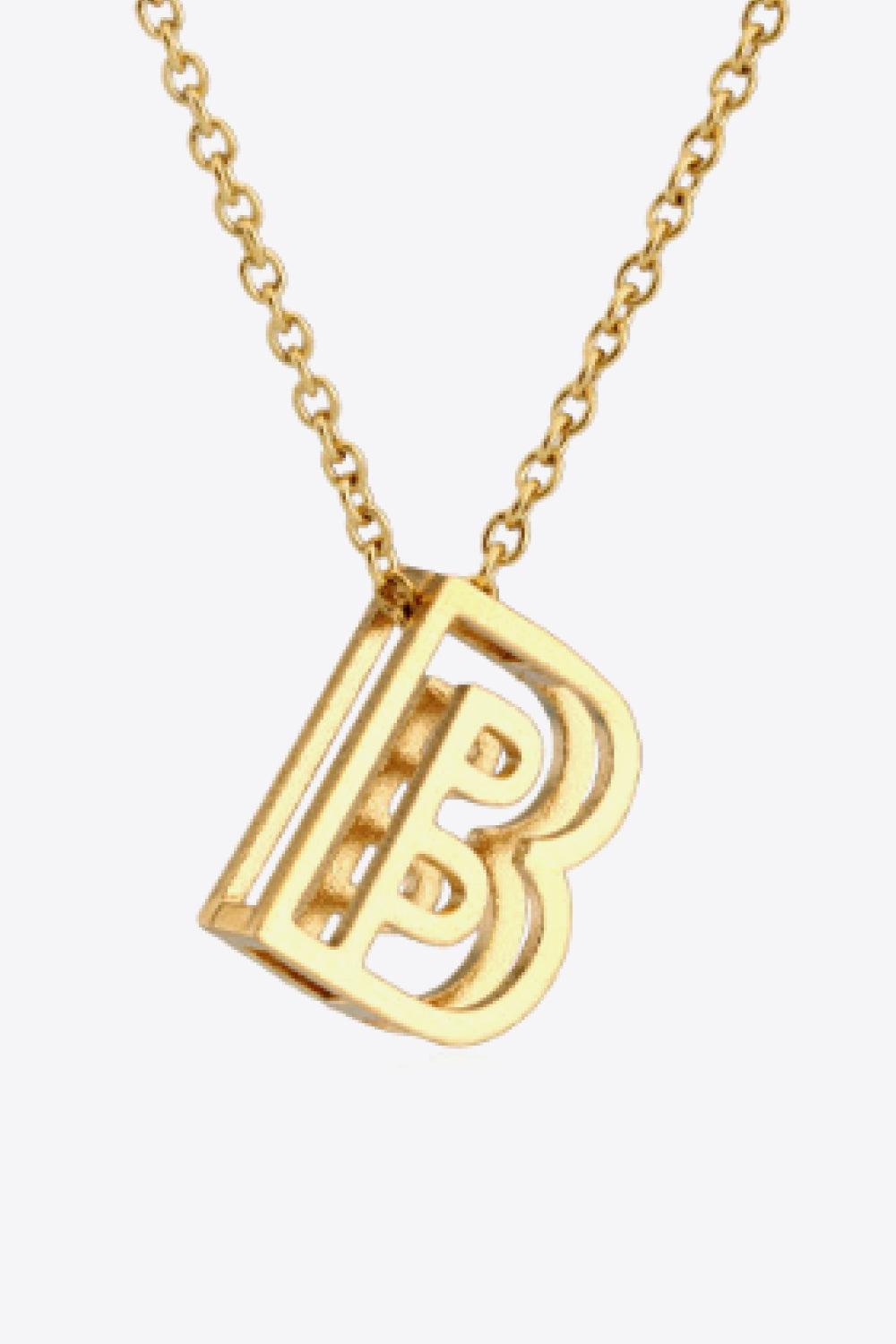 A to J Letter Pendant Nekclace-TOPS / DRESSES-[Adult]-[Female]-2022 Online Blue Zone Planet