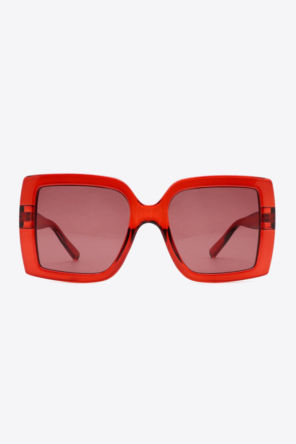 Acetate Lens Square Sunglasses BLUE ZONE PLANET