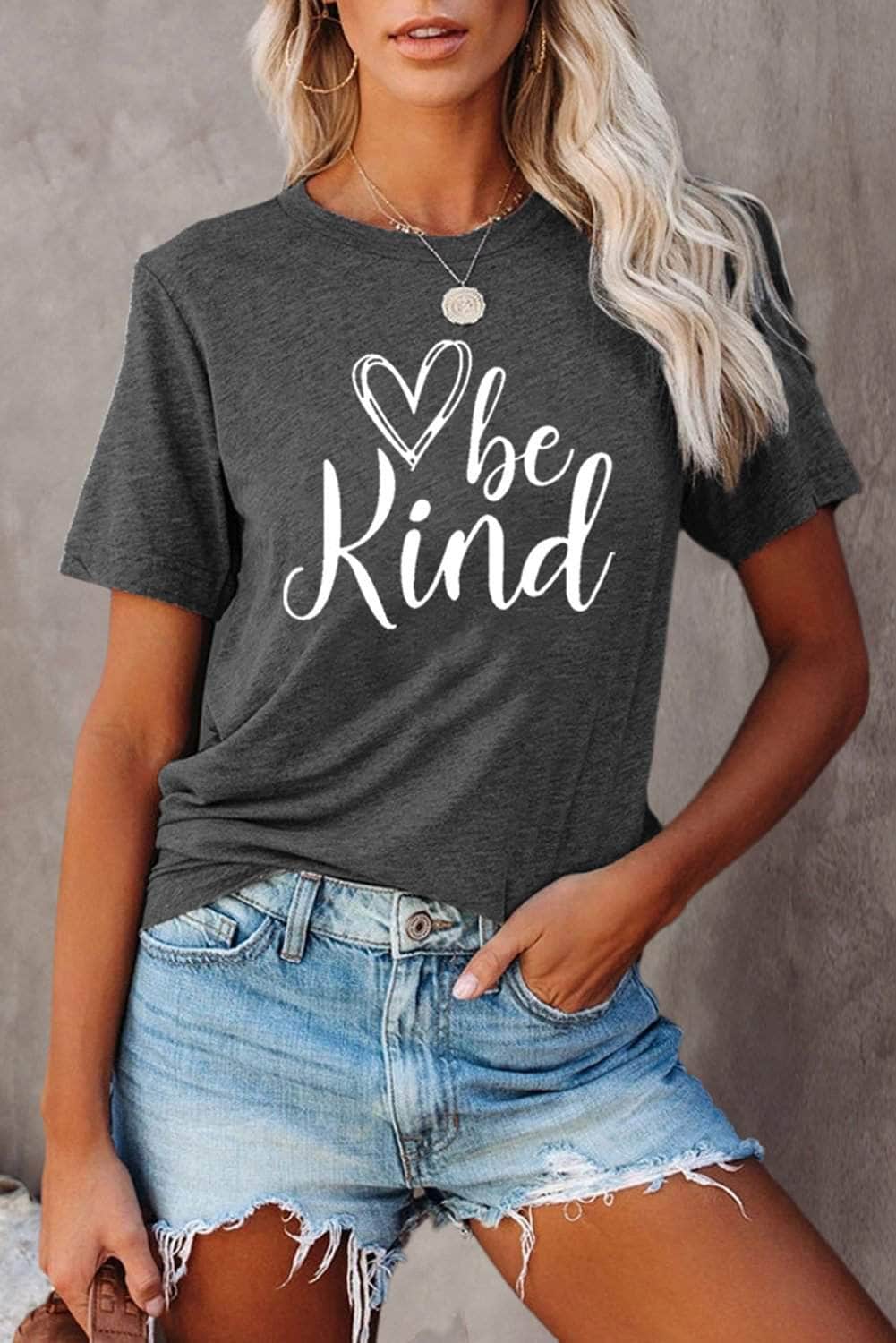 Be Kind Graphic T-Shirt BLUE ZONE PLANET