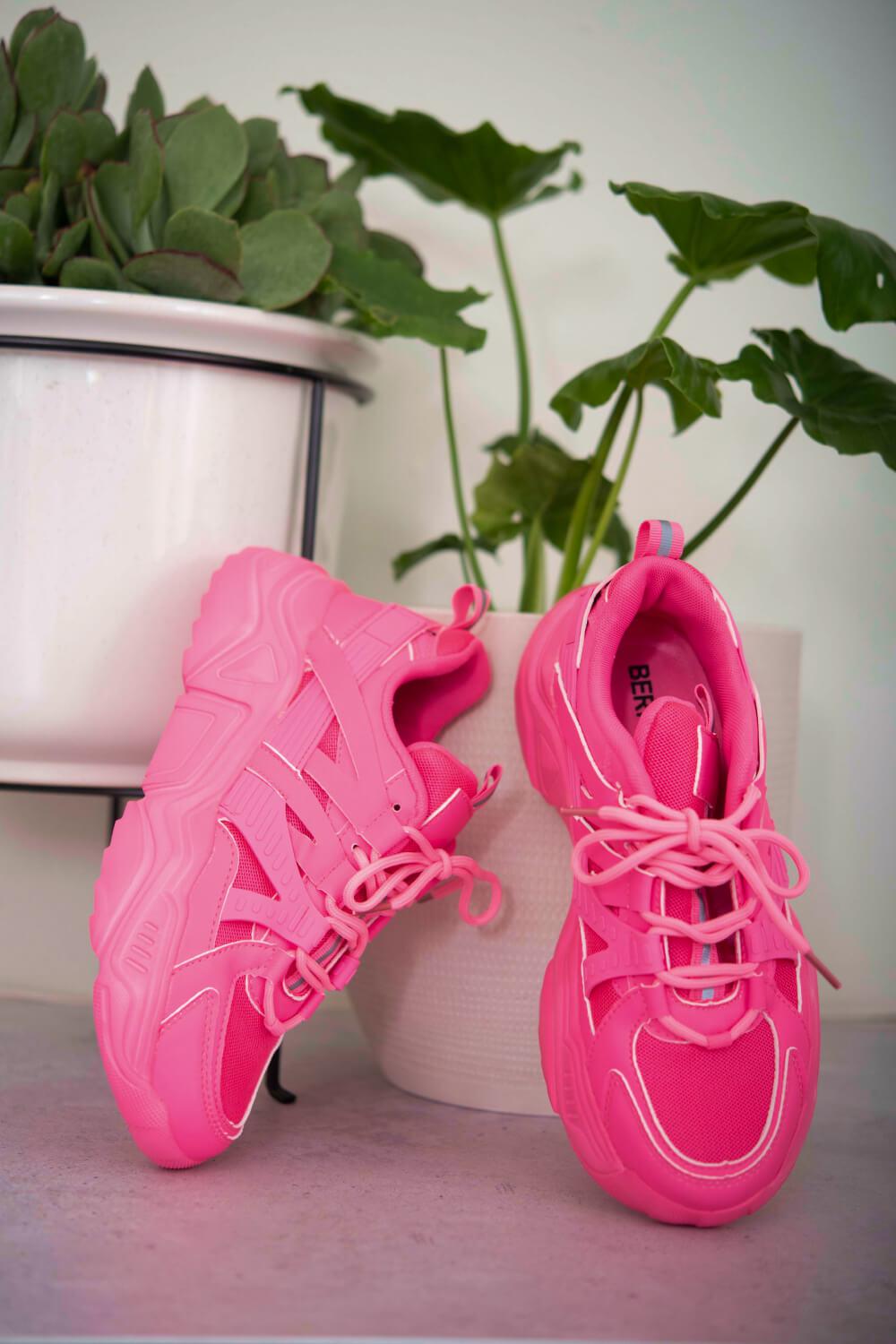 Berness Contrast Athletic Sneakers-SHOES-[Adult]-[Female]-Blue Zone Planet