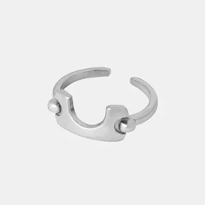 Blue Zone Planet |  18K Gold-Plated Irregular Open Ring BLUE ZONE PLANET